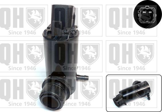 Quinton Hazell QWP089 - Водяний насос, система очищення вікон autocars.com.ua