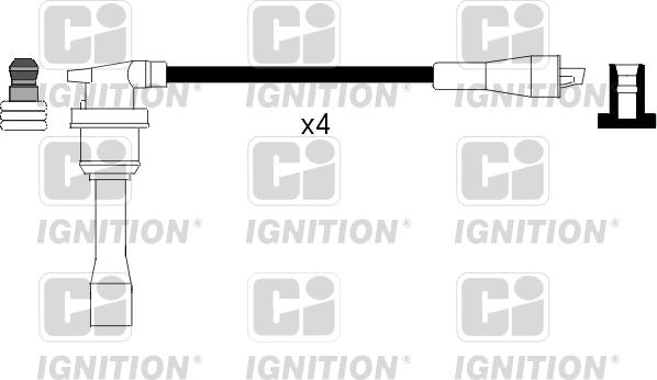 Quinton Hazell XC1000 - Комплект проводів запалювання autocars.com.ua