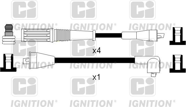 Quinton Hazell XC1012 - Комплект проводов зажигания avtokuzovplus.com.ua