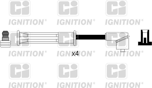 Quinton Hazell XC1090 - Комплект проводов зажигания autodnr.net