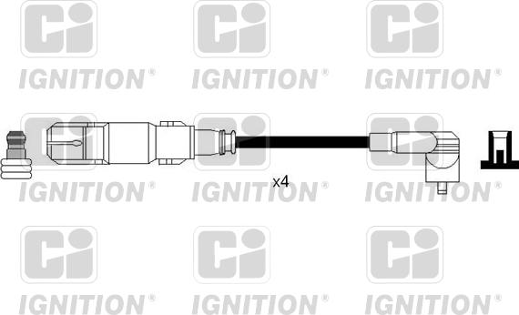 Quinton Hazell XC1118 - Комплект проводів запалювання autocars.com.ua