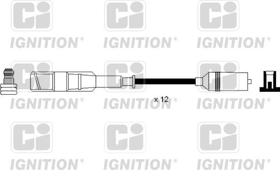 Quinton Hazell XC1137 - Комплект проводов зажигания autodnr.net