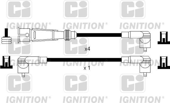 Quinton Hazell XC1145 - Комплект проводів запалювання autocars.com.ua