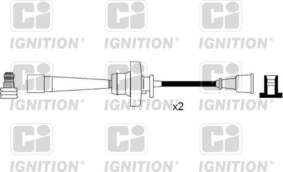 Quinton Hazell XC1227 - Комплект проводов зажигания autodnr.net