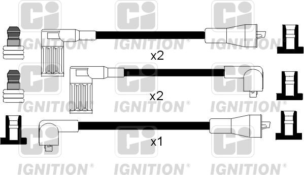 Quinton Hazell XC182 - Комплект проводов зажигания avtokuzovplus.com.ua