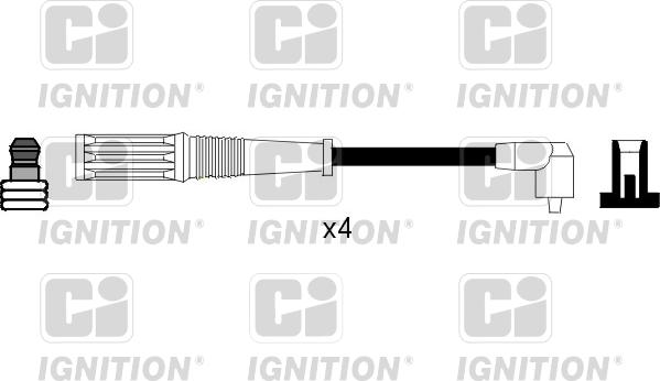 Quinton Hazell XC375 - Комплект проводів запалювання autocars.com.ua