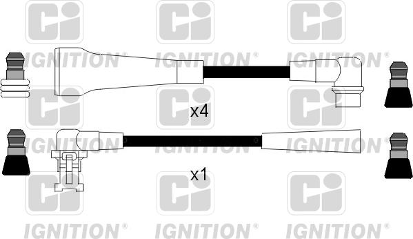 Quinton Hazell XC482 - Комплект проводів запалювання autocars.com.ua