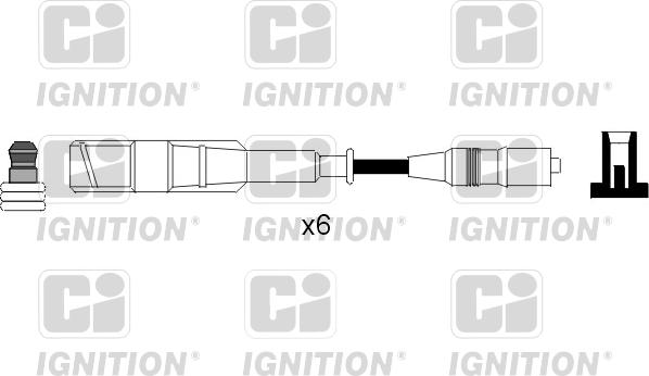 Quinton Hazell XC528 - Комплект проводов зажигания autodnr.net