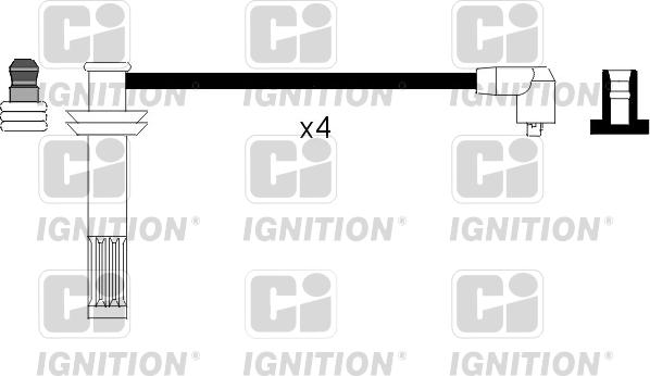 Quinton Hazell XC544 - Комплект проводів запалювання autocars.com.ua