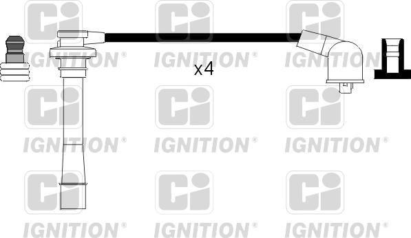 Quinton Hazell XC661 - Комплект проводів запалювання autocars.com.ua