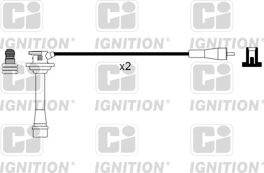 Quinton Hazell XC662 - Комплект проводів запалювання autocars.com.ua
