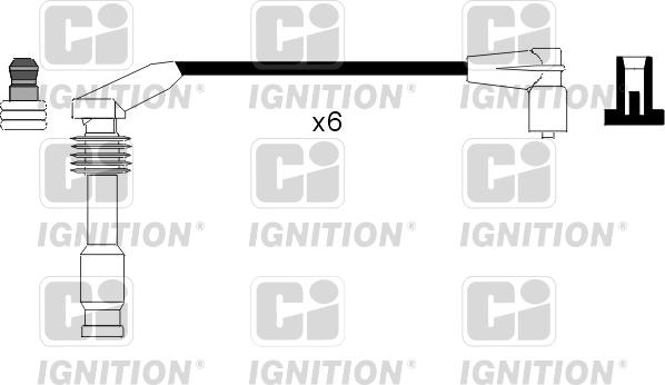 Quinton Hazell XC819 - Комплект проводів запалювання autocars.com.ua