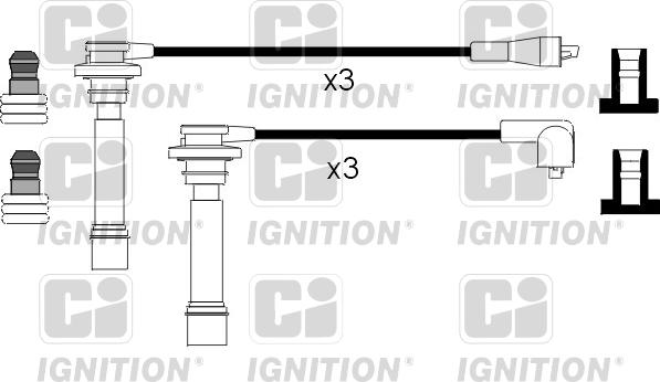 Quinton Hazell XC682 - Комплект проводів запалювання autocars.com.ua