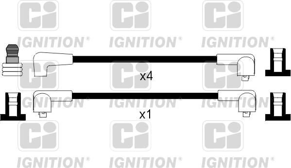 Quinton Hazell XC785 - Комплект проводів запалювання autocars.com.ua