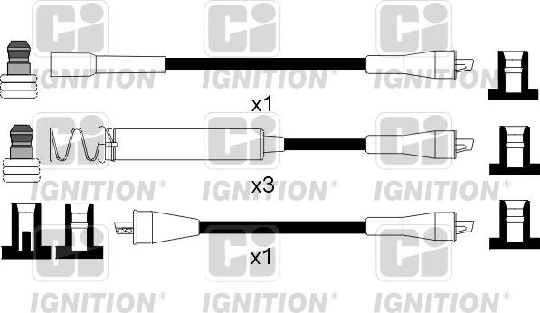 Quinton Hazell XC792 - Комплект проводов зажигания autodnr.net