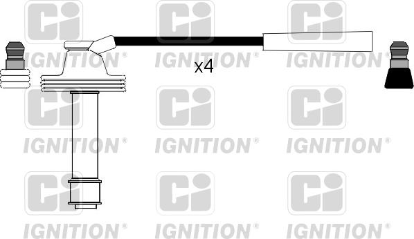 Quinton Hazell XC865 - Комплект проводів запалювання autocars.com.ua