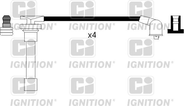 Quinton Hazell XC869 - Комплект проводов зажигания avtokuzovplus.com.ua