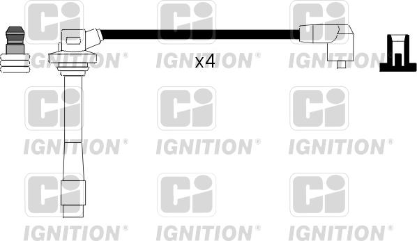 Quinton Hazell XC888 - Комплект проводів запалювання autocars.com.ua