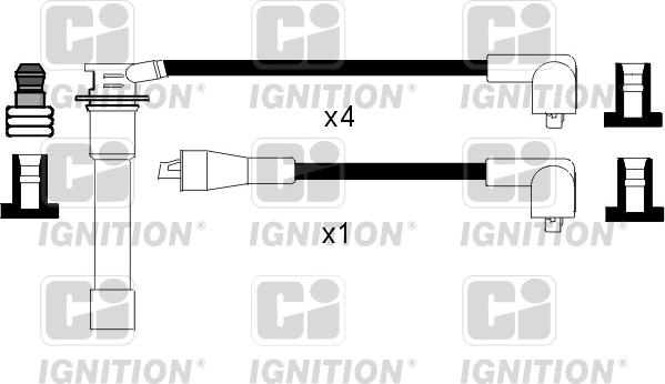 Quinton Hazell XC890 - Комплект проводов зажигания autodnr.net