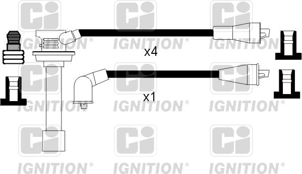 Quinton Hazell XC896 - Комплект проводів запалювання autocars.com.ua