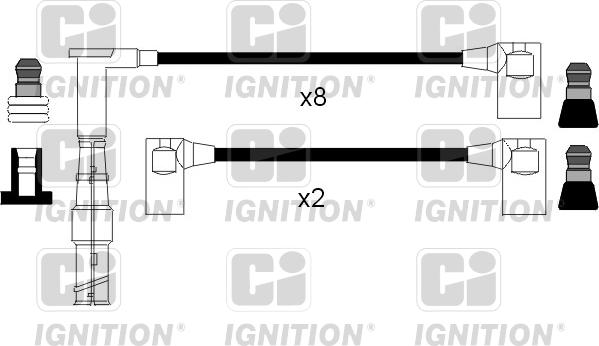 Quinton Hazell XC922 - Комплект проводів запалювання autocars.com.ua