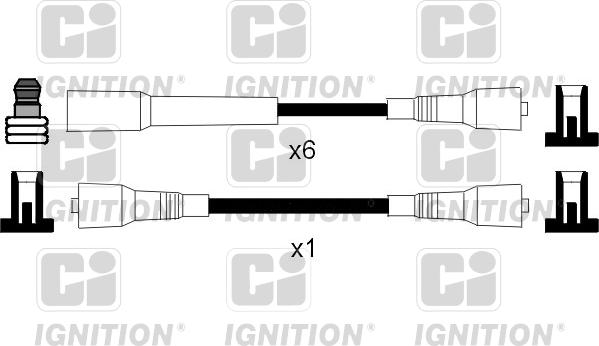 Quinton Hazell XC926 - Комплект проводів запалювання autocars.com.ua