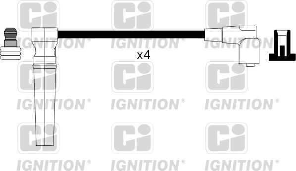Quinton Hazell XC930 - Комплект проводів запалювання autocars.com.ua