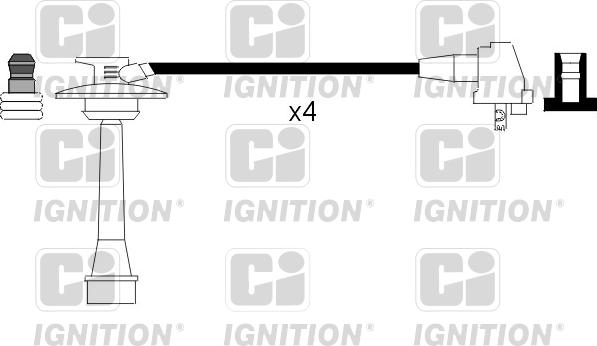 Quinton Hazell XC952 - Комплект проводов зажигания avtokuzovplus.com.ua