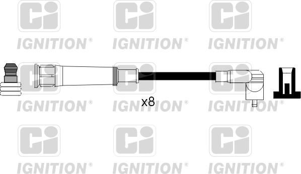 Quinton Hazell XC962 - Комплект проводів запалювання autocars.com.ua