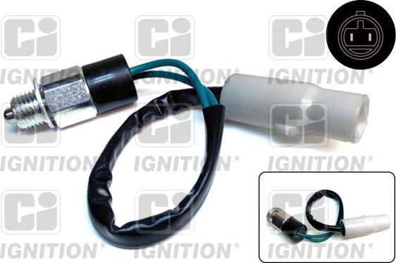 Quinton Hazell XRLS122 - Датчик, контактний перемикач, фара заднього ходу autocars.com.ua