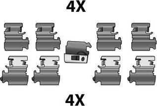 Raicam 12079554 - Комплектуючі, колодки дискового гальма autocars.com.ua