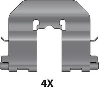 Raicam 12079666 - Комплектуючі, колодки дискового гальма autocars.com.ua