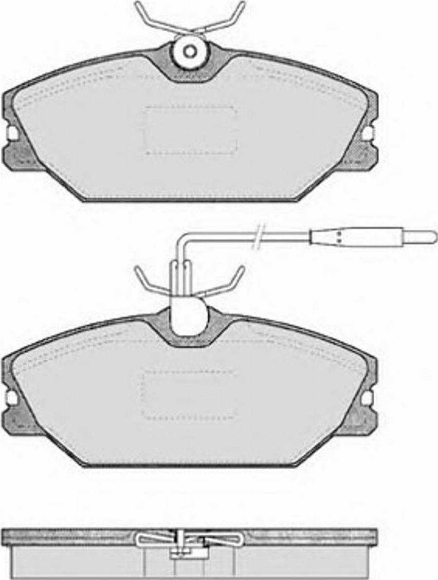 Raicam 3880 - Гальмівні колодки, дискові гальма autocars.com.ua