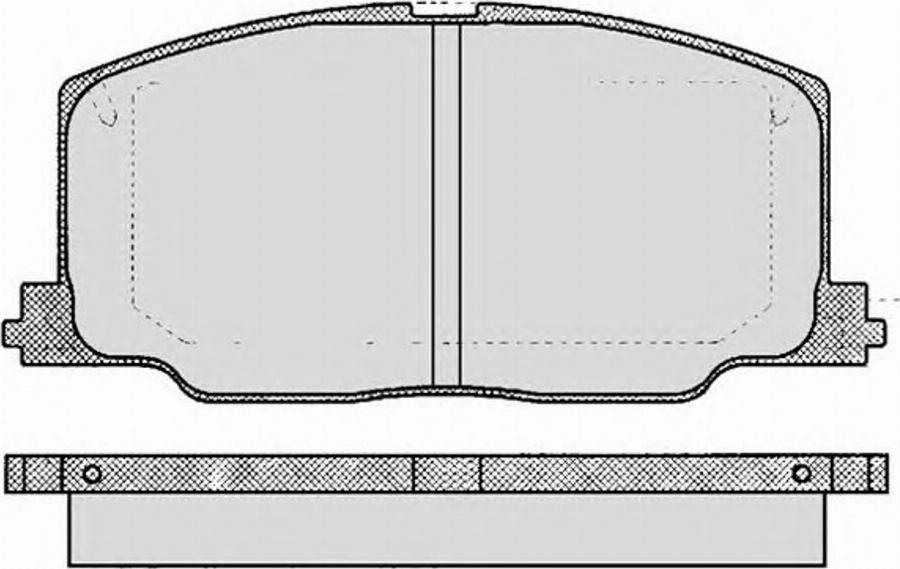 Raicam 571.0 - Гальмівні колодки, дискові гальма autocars.com.ua