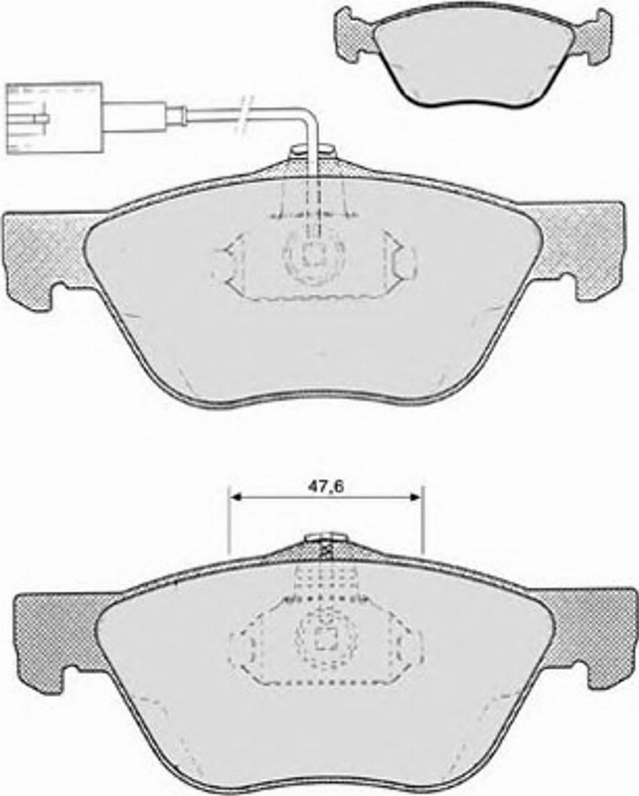 Raicam 615.2 - Гальмівні колодки, дискові гальма autocars.com.ua