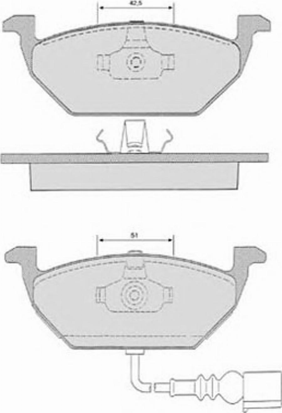 Raicam 6532 - Тормозные колодки, дисковые, комплект autodnr.net