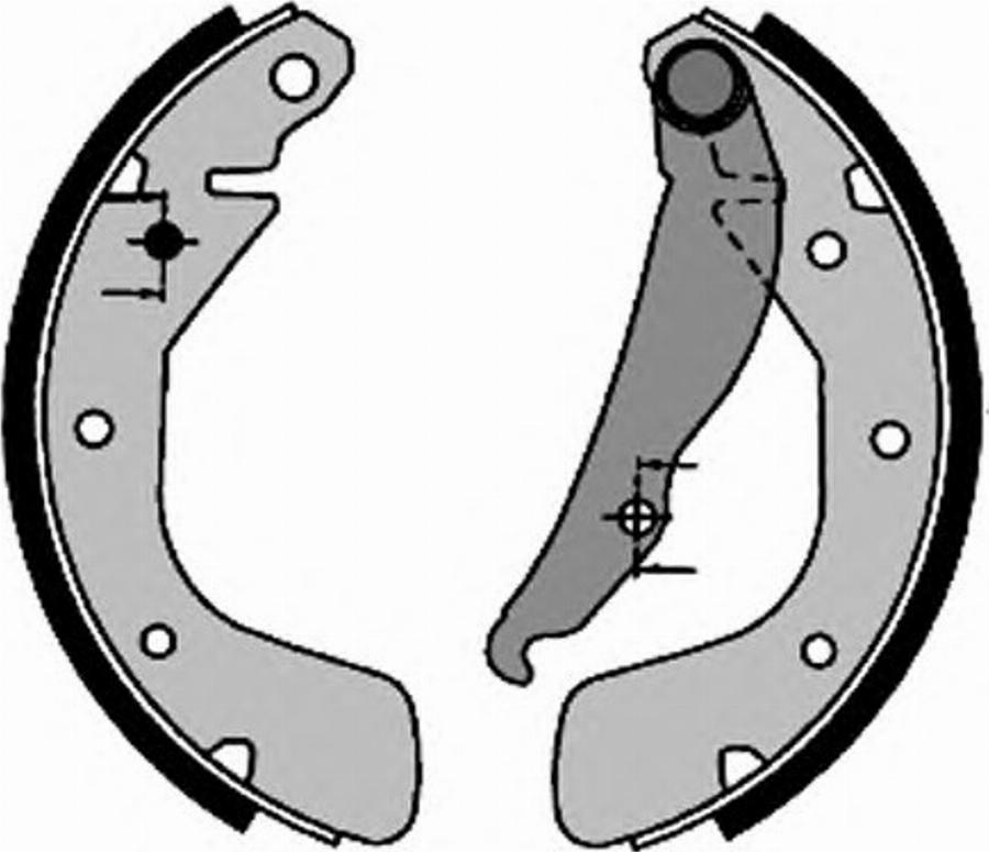 Raicam 7292RP - Комплект гальм, барабанний механізм autocars.com.ua