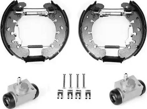 Raicam 7467RP - Комплект гальм, барабанний механізм autocars.com.ua