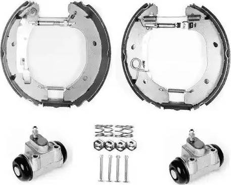 Raicam 7484RP - Комплект тормозных колодок, барабанные autodnr.net