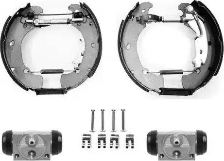 Raicam 7508RP - Комплект гальм, барабанний механізм autocars.com.ua