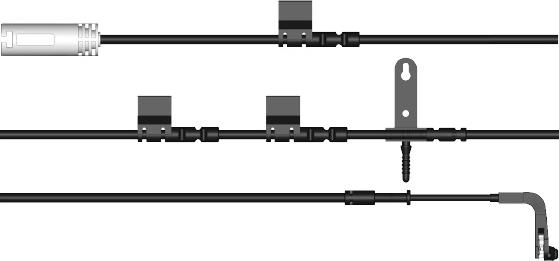 Raicam KS0116 - Сигнализатор, износ тормозных колодок autodnr.net