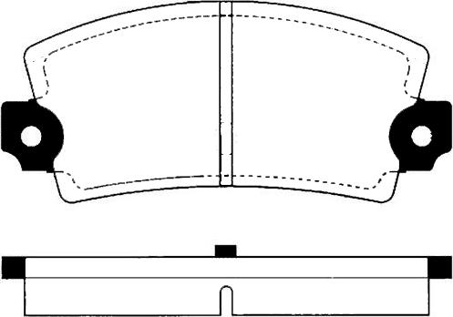 Raicam RA.0104.0 - Тормозные колодки, дисковые, комплект autodnr.net