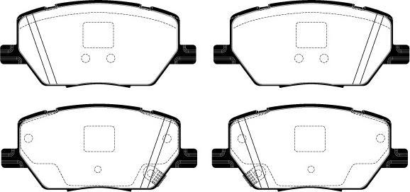 Raicam RA.0110.7 - Гальмівні колодки, дискові гальма autocars.com.ua