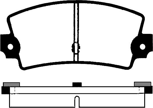 Raicam RA.0131.0 - Гальмівні колодки, дискові гальма autocars.com.ua