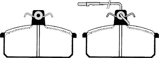 Raicam RA.0191.2 - Тормозные колодки, дисковые, комплект autodnr.net