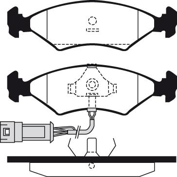 Raicam RA.0219.1 - Тормозные колодки, дисковые, комплект autodnr.net