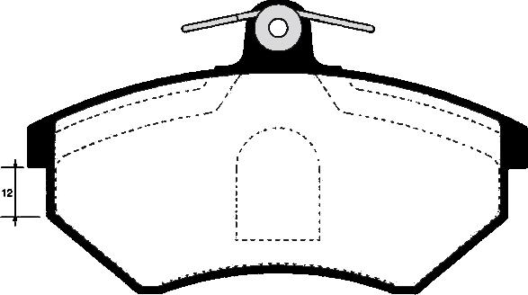 Raicam RA.0310.0 - Тормозные колодки, дисковые, комплект autodnr.net