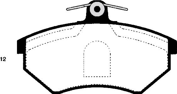 Raicam RA.0310.2 - Тормозные колодки, дисковые, комплект autodnr.net