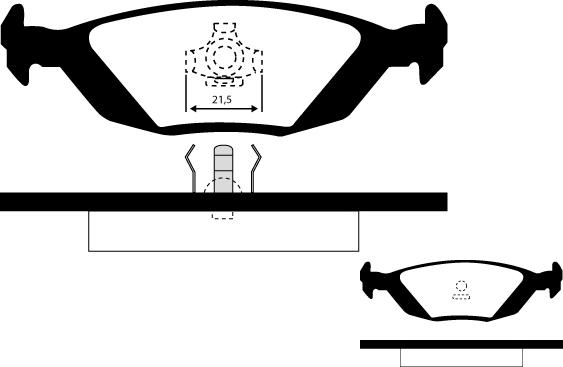 Raicam RA.0311.1 - Тормозные колодки, дисковые, комплект autodnr.net