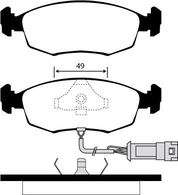 Raicam RA.0318.0 - Тормозные колодки, дисковые, комплект autodnr.net